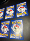 Feuer, Wasser, Blatt, Blitz, Kampf Energie Base Set (1999) - Pokémon Einzelkarte