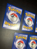 Feuer, Wasser, Blatt, Blitz, Kampf Energie Base Set (1999) - Pokémon Einzelkarte